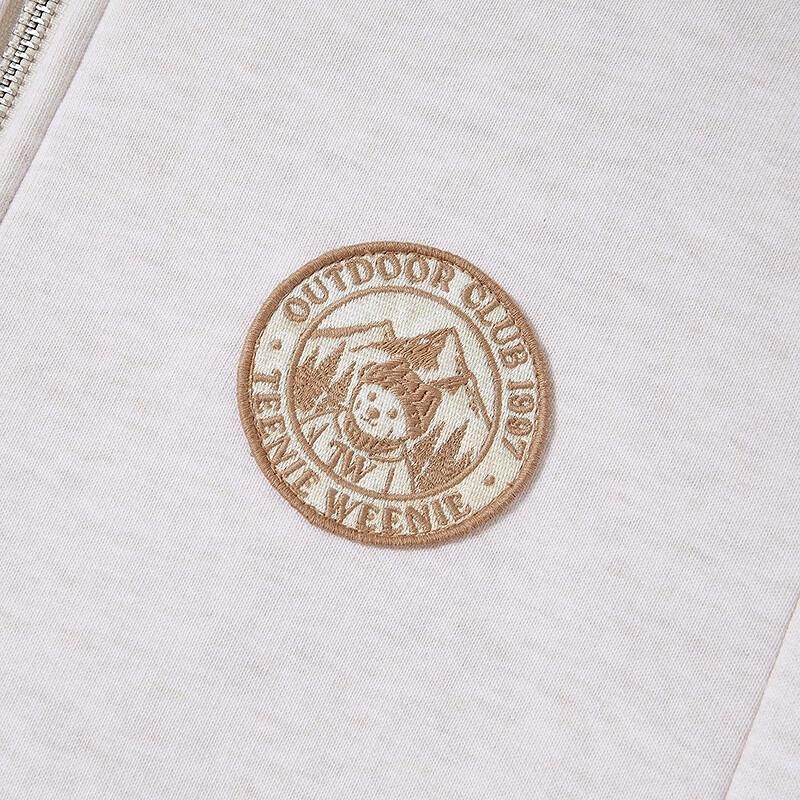 Teenie Weenie Women's Bear Logo Hooded Cardigan