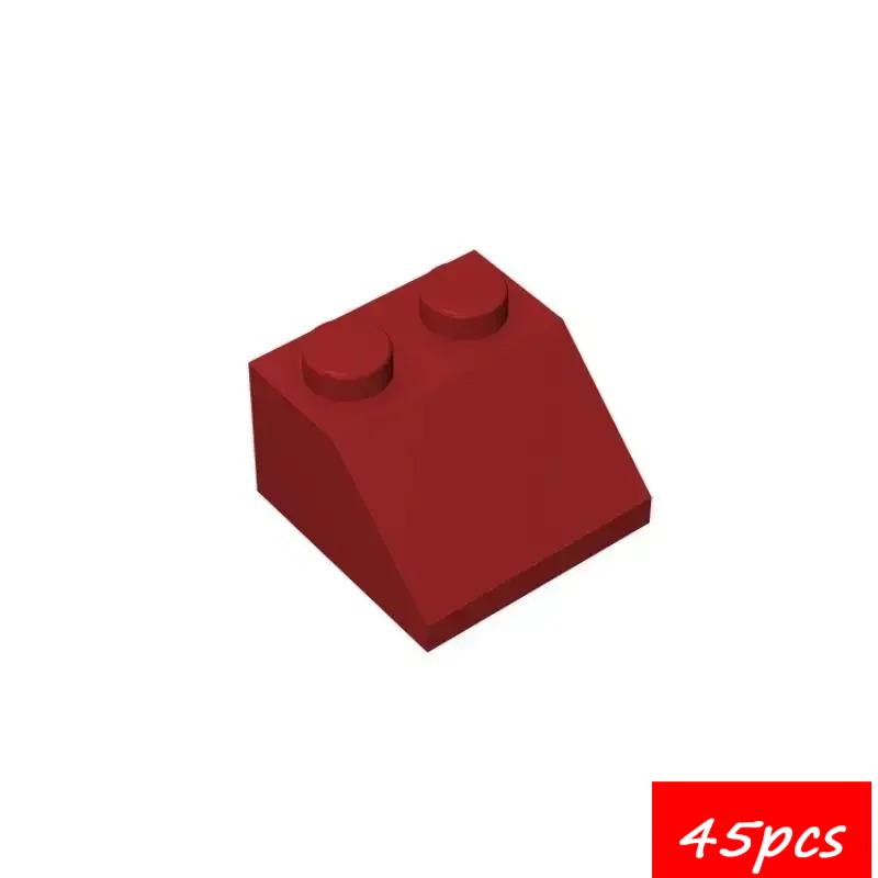 45PCS Assembles Particles 3039 Slope 45 2x2 Bricks Building Blocks Parts  DIY Assembly Educational Toys For Children Kids Gift