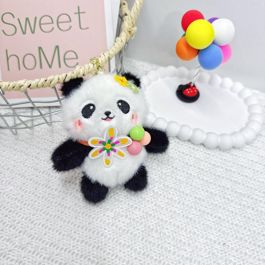 Cute Panda Pendant, Teddy Bear Doll Pendant, Panda Keychain, Chengdu Panda Gift
