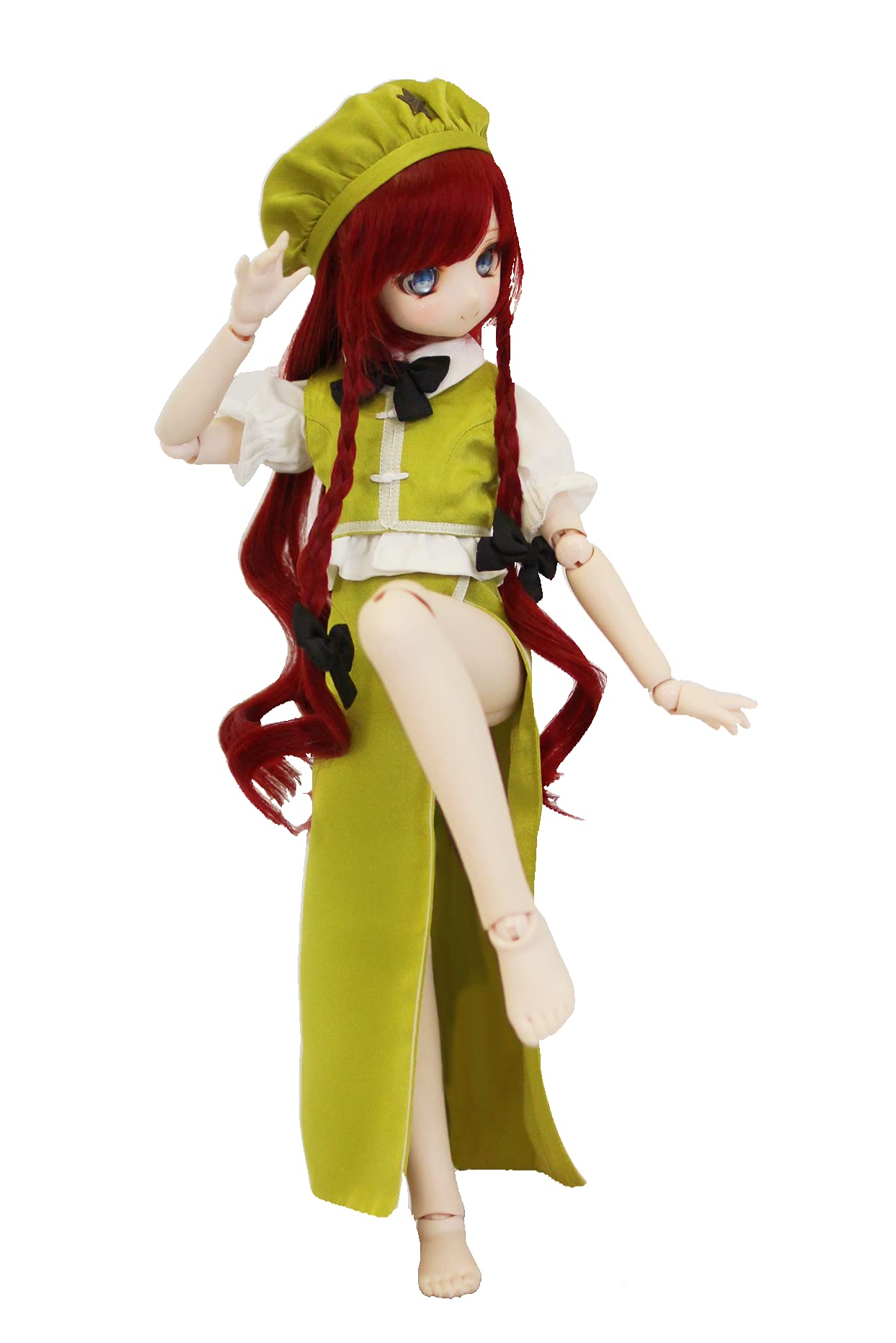 

MDD compatible Touhou Project Hong Meiling Meiling Chinese clothing China dress costume 40cm doll BJD doll clothes is not [Petite Marie] 1/3 [Petite