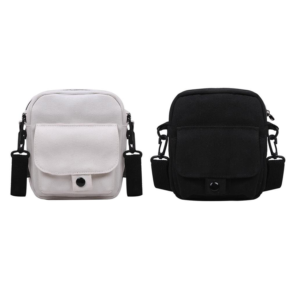 

Женщины Холст Плечевые сумки Твердый Повседневный Студент Crossbody Сумка для телефона