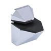 Zinc Alloy F-Shaped Glass Clip: Bathroom/Kitchen Shelf Support Bracket