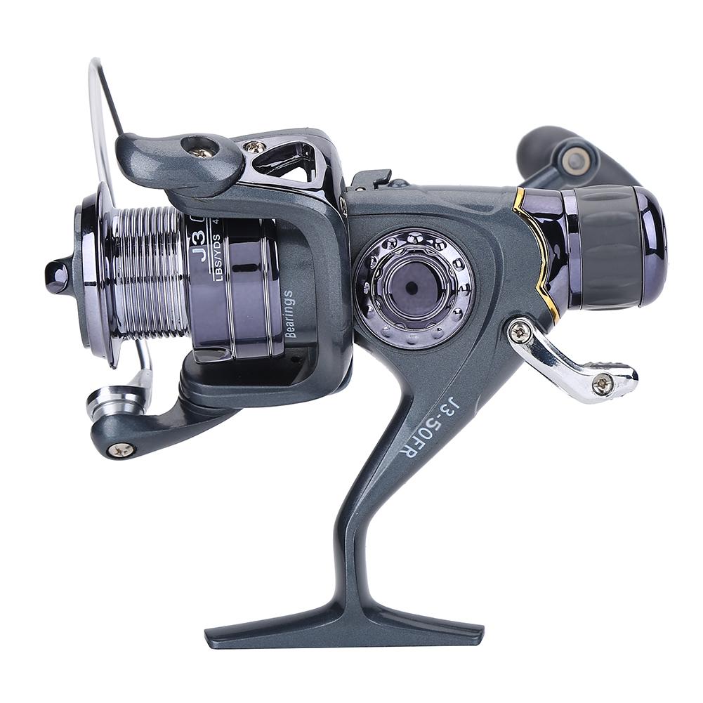 Durable Spinning Reel Front Rear Drag Fishing Wheel Tackle Accessory(50FR)