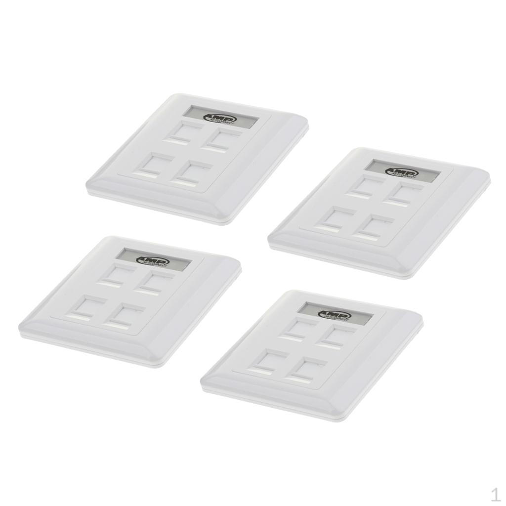 

4 Plate ( Double Gang Wall Socket )