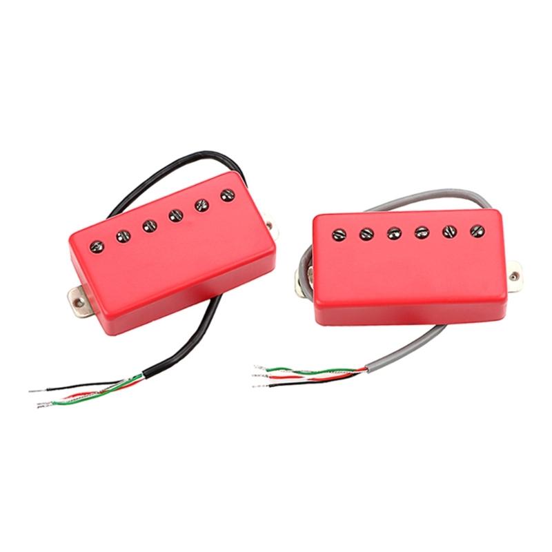 Alnico Humbucker Pickup Electric Guitar Humbucker Engraved Flower Double Pickup Electric Guitar Accessories Durable