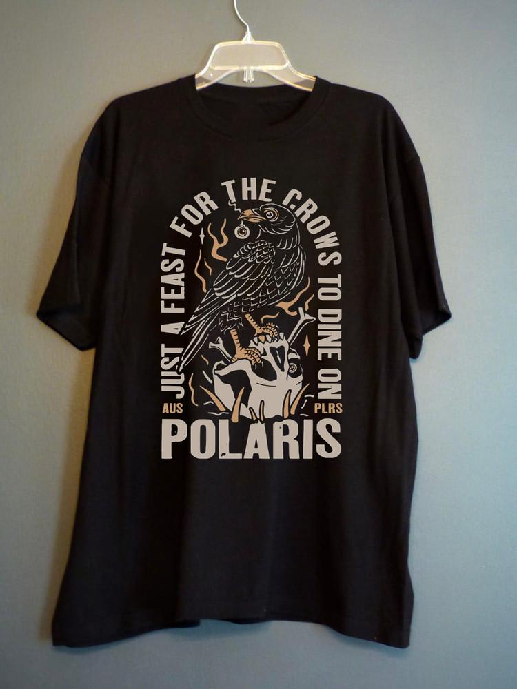 Редкая хлопковая футболка Polaris Tour Band Все размеры Подарок для фаната Футболка GC2231 Унисекс футболка XL