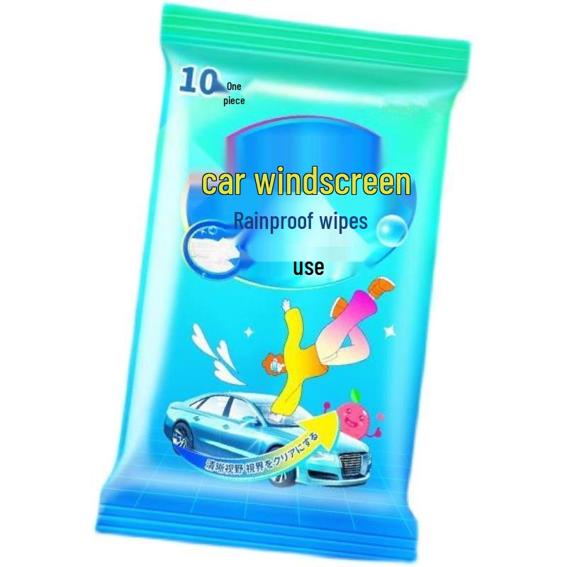 Rainproof Anti-Fog Car Window and Rearview Mirror Wipes for Rainy Days