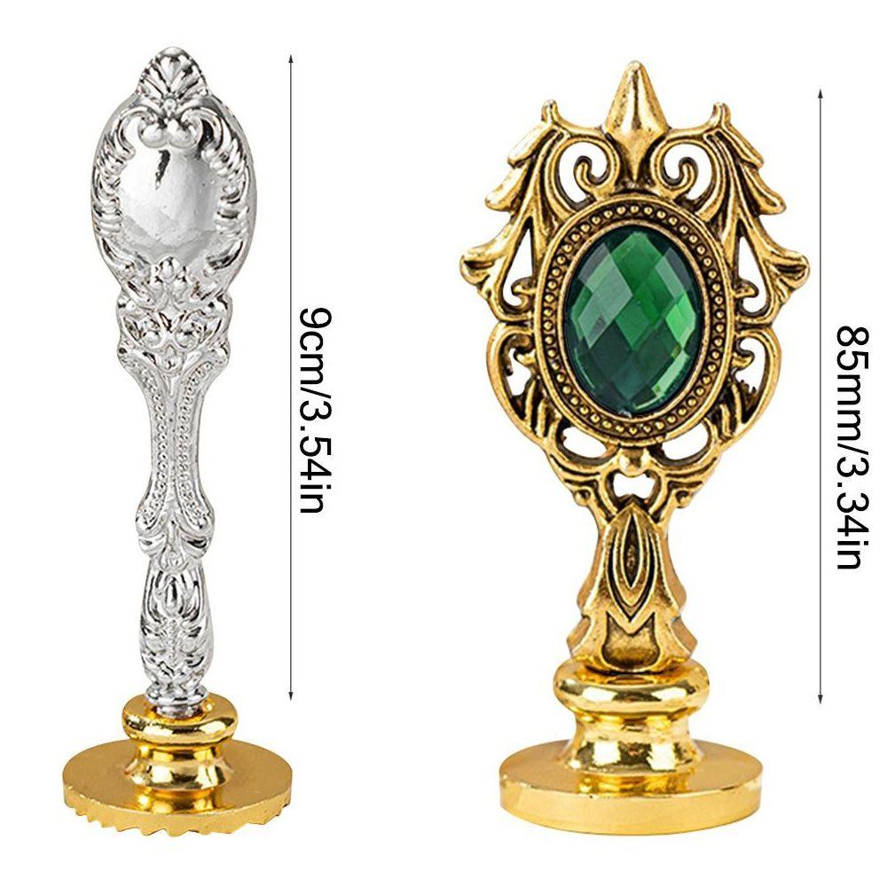 Metal Roman Column Stamp Handle Craft Supplies Art Seal Handle Envelope Decorative Wax Seal Stamp Handle for Wedding Invitations