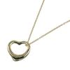 TIFFANY&Co. Open heart Necklace K18 yellow gold 4.35g Women Used