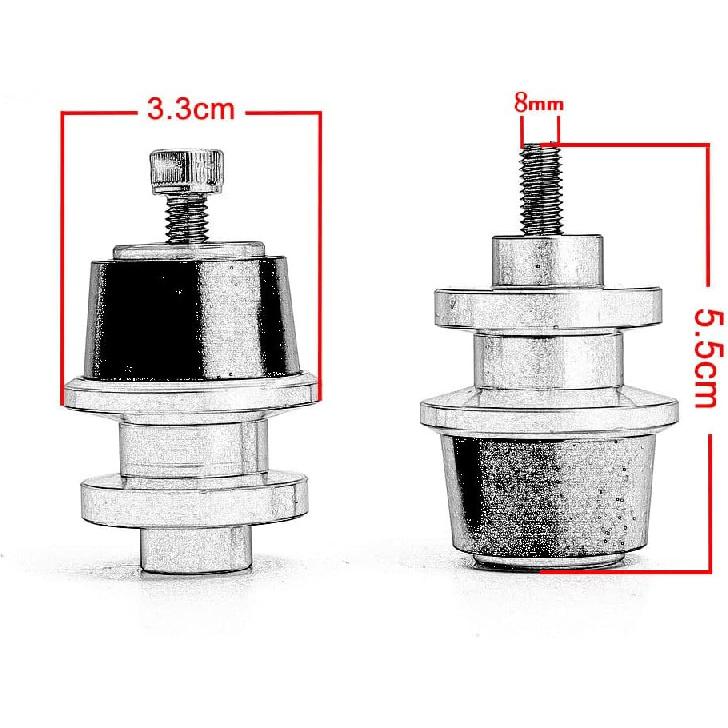 

For Trium&ph Trident 660 2021 2022 2023 Tiger Sport 660 DAYTONA 660 2024 Motorcycle CNC 8mm Swingarm Spools Slider Rear Stand Screws