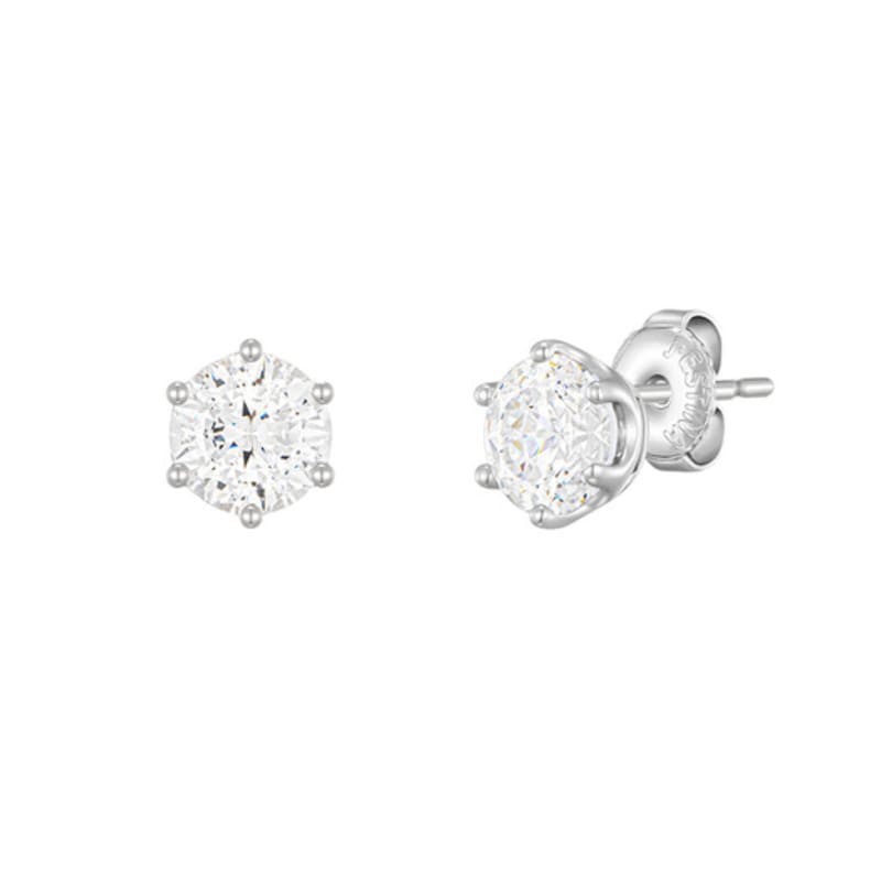 J.ESTINA WHITEMOND 1-carat Earrings (JJLJEQ4BS351SW000)