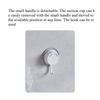 Japanese white simple vacuum suction cup hook, no drilling required, kitchen kitchenware and bathroom towel hook