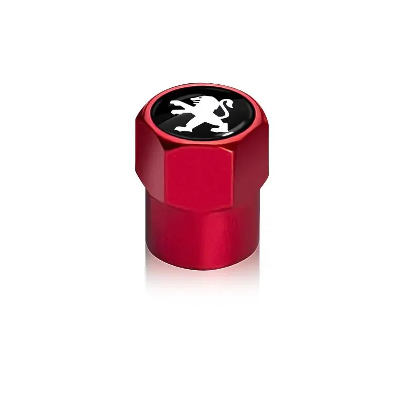 Für Peugeot 4 Stück Auto Ventilschaftkappen Abdeckung Wasserdicht Für Peugeot 206 307 308 3008 207 208 407 508 2008 5008 107 Auto Styling Auto