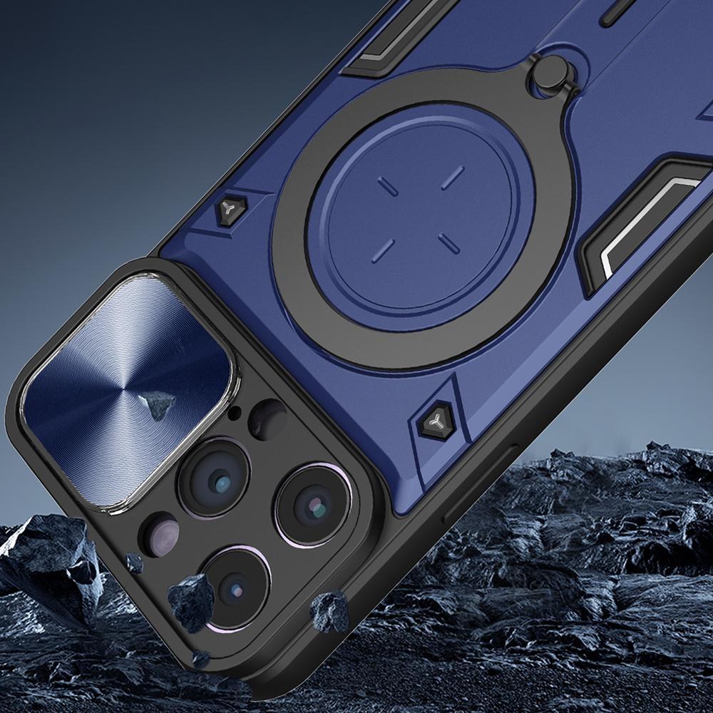 360° rotace s magnetickým kroužkem, stojánek, ochrana objektivu, pancéřové pouzdro pro iPhone 15 14Plus 13 12 11Pro Max pro Samsung S24 S23 S22 S21 S20 Ultra Plus A05 A14 A54