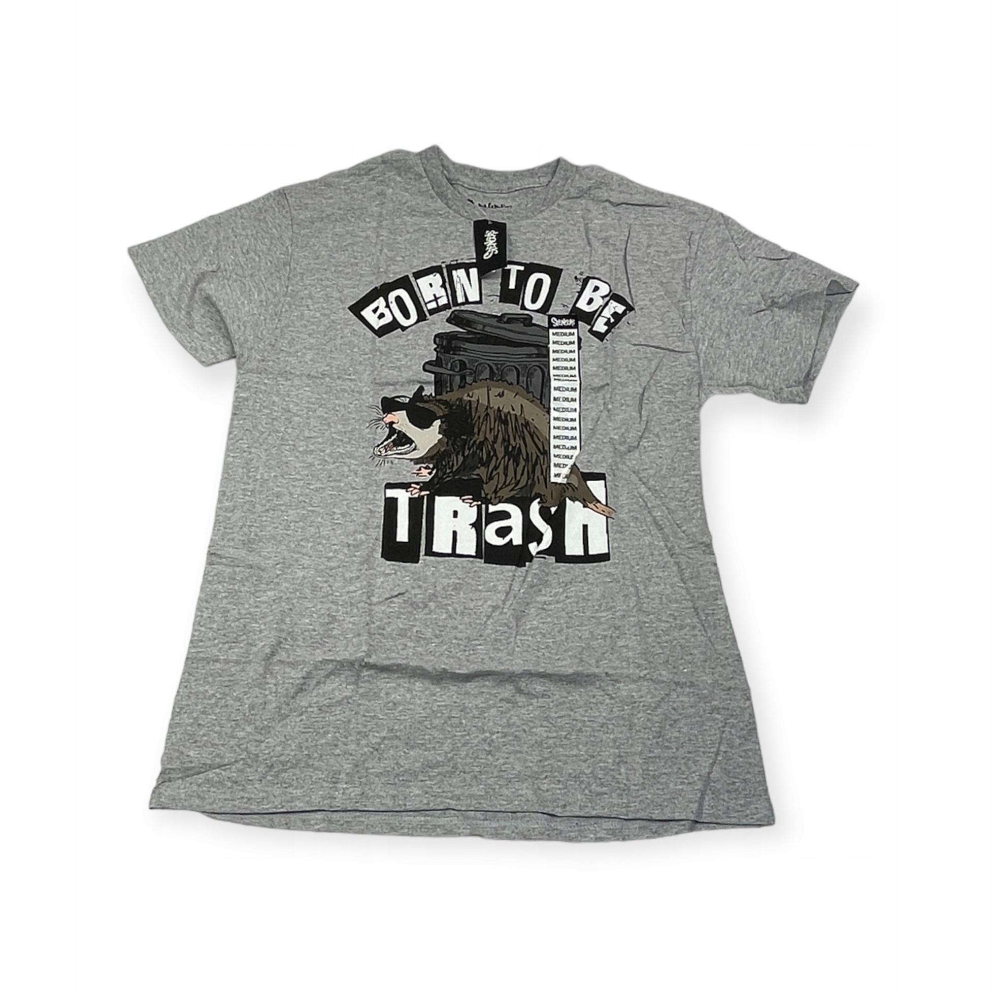 

Koszulka T-shirt męski okrągły dekolt SPENCER S nadruk XL