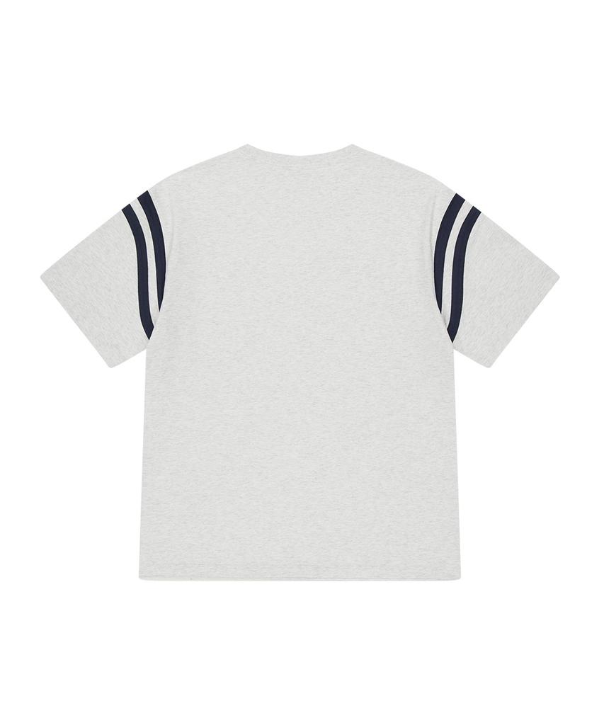 Ausdoeoboiseu Aircorepro™ Varsity Tee (Light Heather Gray)