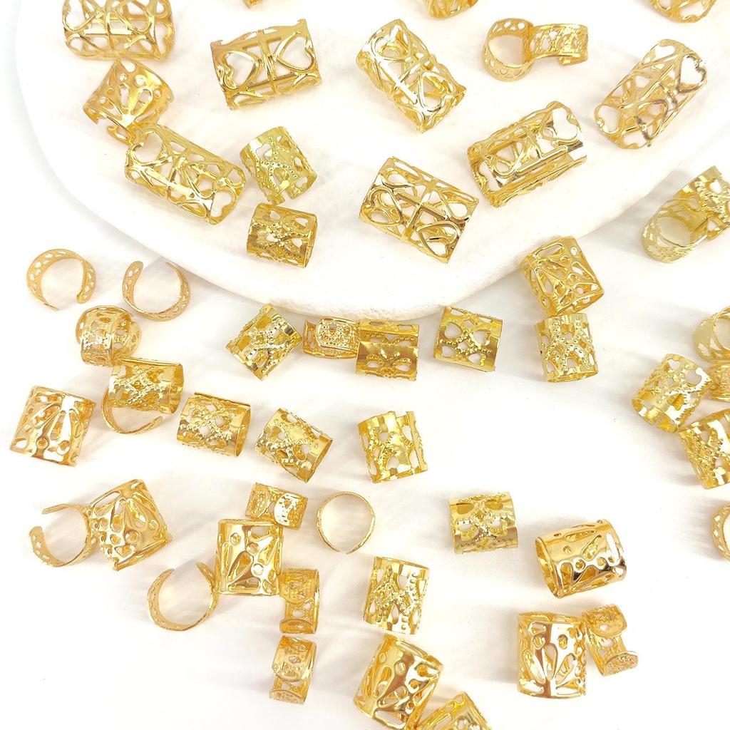Heart Hair Rings - 60 Pieces, Hot Selling Model