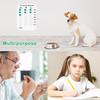 Pet Feeding Reminder Coolrunner Pet Feeding Reminder for Dogs Cats Pet Feed Reminder Magnetic or Double Sided Adhesive Prevent Overfeeding (A