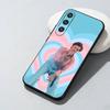 H-Harry S-Styles Phone Case For Samsung Galaxy A73,A72,A71,A70,A52,A51 Others Soft Black Cover