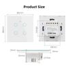 Tuya Graffiti Smart Touch Switch Panel, Alexa Compatible (EU/US/UK/AU)