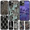 Zebra Phone Case For Apple iPhone 17 Air Pro Max Plus Coque For iPhone 17 Air 14 15 16 13 12 Max Cover