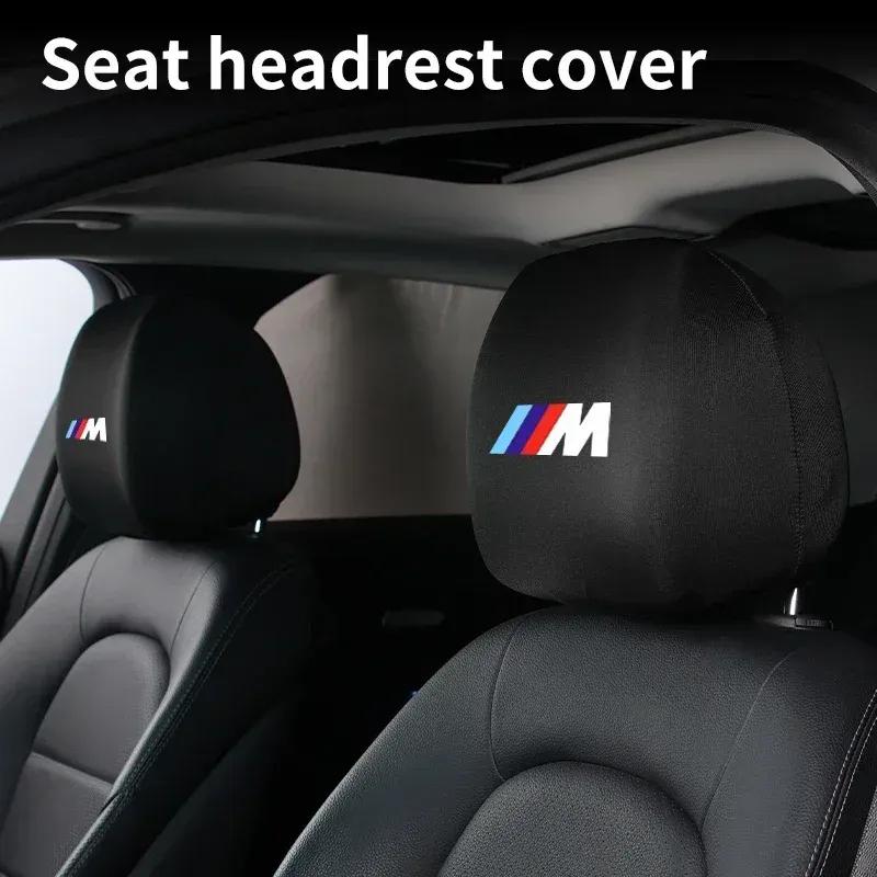 -Kopfstütze Autositz Schutzhülle Schmutzabweisendes Kissen Schoner Für BMW 1 2 3 5 7 Serie X1X2X3X4X5X6 G20 G30 G11 G12 M3 M4 M5 M