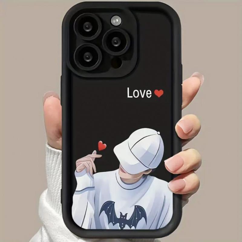 

Bi Xin Boy Cross-Border Fashion Cartoon Phone Case for Apple 17/16/15/14 Pro & 15 Pro Max X