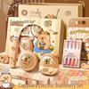 First Grade Back-to-School Capybara Stationery Gift Set: Complete Study Supplies Package