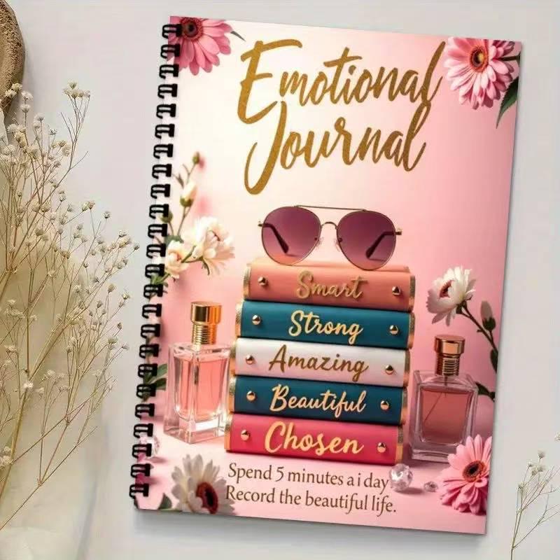 New Emotional Journal & Planner A5 Spiral Notebook