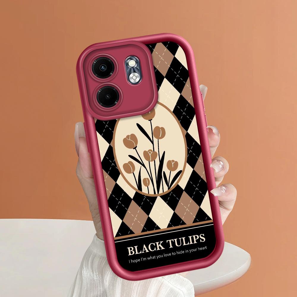 Soft Silicone Phone Casing Full Cover Camera Shockproof Protection Case for Huawei Honor Infinix Tecno iPhone Motorola Google