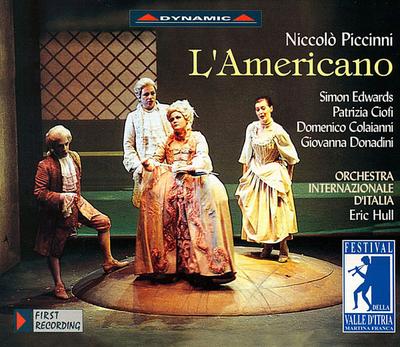 CD NICCOL? PICCINNI - SIMON EDWARDS, P - L'Americano CDS17712 Dynamic 1997 Italia Clasic Folosit