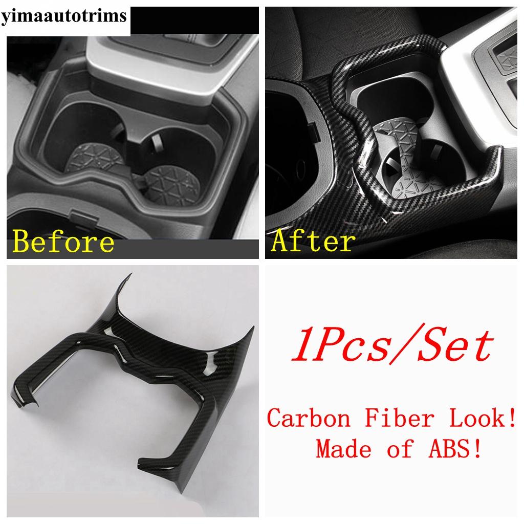 Moldura de Marco de Salpicadero / Cubierta de Faro / Soporte de Vaso de Agua / Elevalunas Para TOYOTA RAV4 RAV 4 XA50 - 2024 Accesorios de Fibra de Carbono