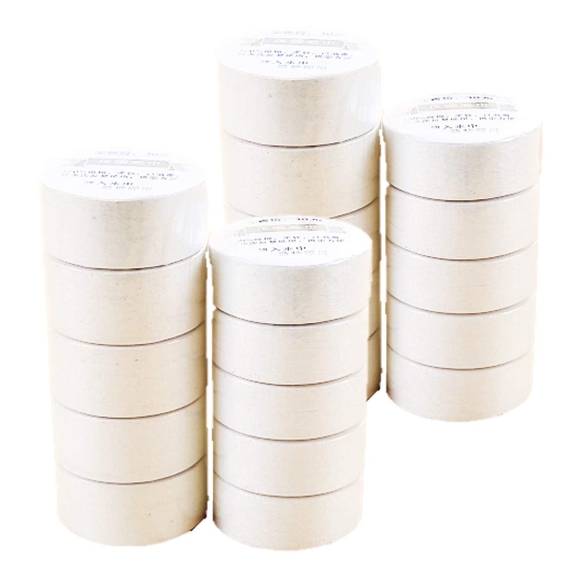 

ST TS Portable Compressed Towels, Small, for Travel, Emergency Preparedness, Bath, and Outdoor Use, 30 x 65 cm (20 count)