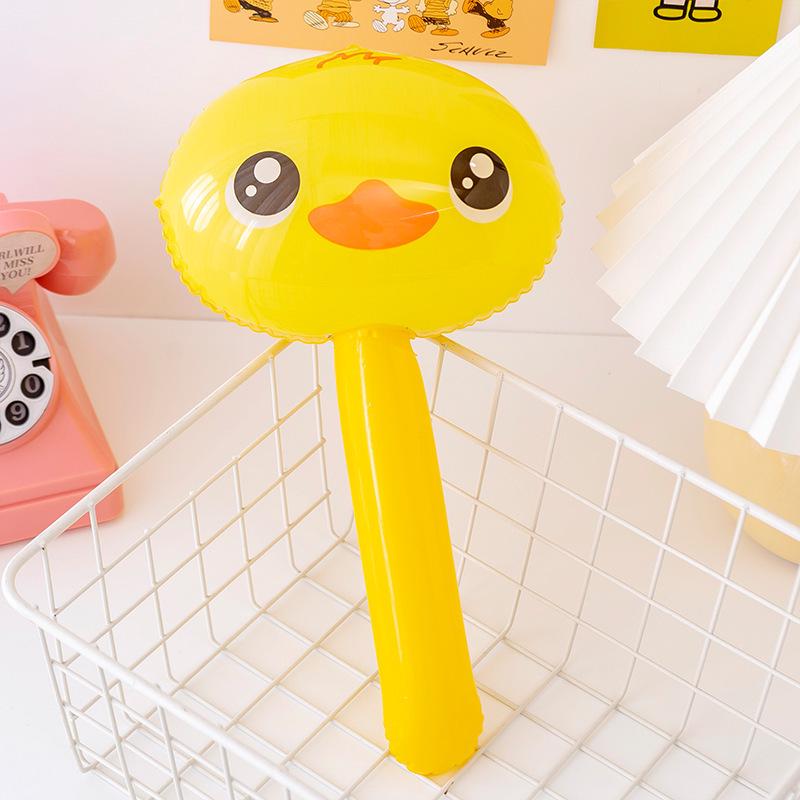 Children's Inflatable Cartoon Animal Hammer Toy with Bell - Small Size