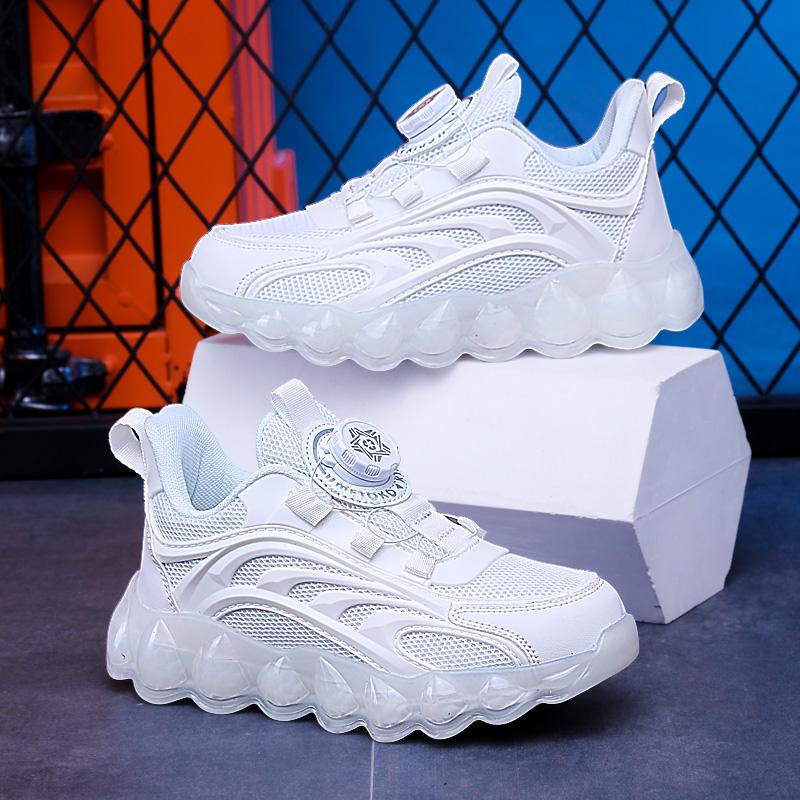 Детская противоскользящая износостойкая модная уличная детская обувь Спортивная обувь — фото 6