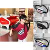 Trendy Korean Style Children's Crossbody Bag With Color Block Design For Kids