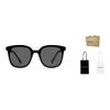 Gentle Monster Jackie 01 Occhiali da Sole Quadrati Comodi Eleganti Occhiali da Sole Unisex Neri JACKIE-01