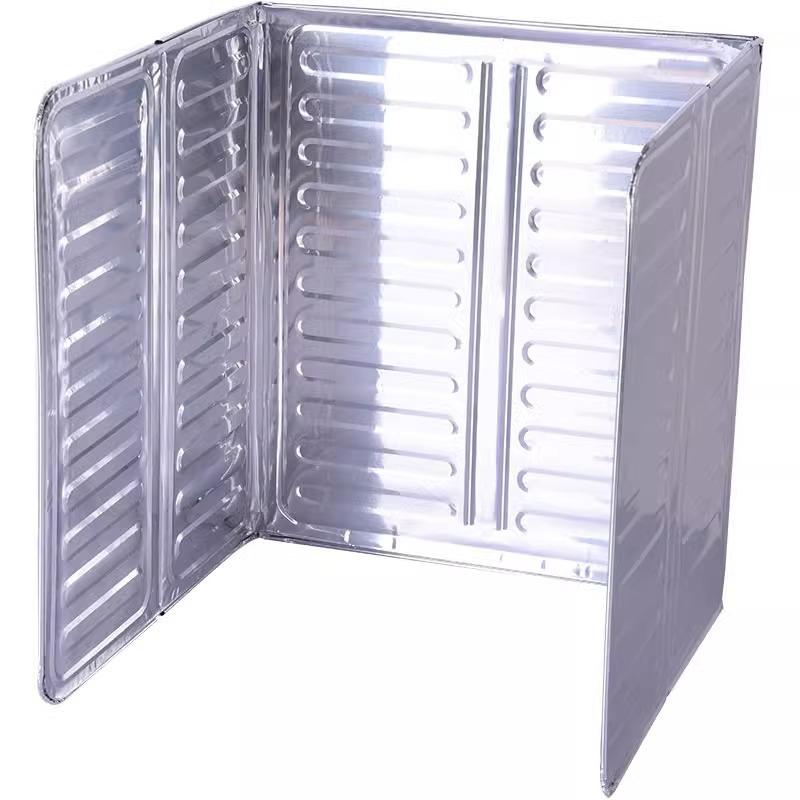 Home Kitchen Stove Foil Plate Prevent Oil Cooking Hot Baffle Kitchen Tool