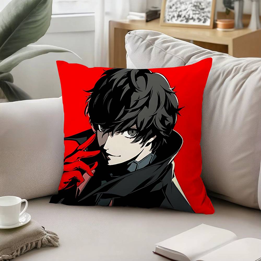 Game Joker Panther Mona Pillow Case Cushion Cover Soft Cute Throw Pillow Case For Car Sofa Pillowcase Polyester With Zipper