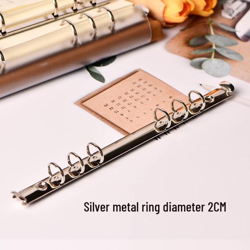 A5 Metal Binder with Removable Rings for Students and Office Use