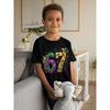 European Sizes Mardi Gras '67 New Orleans Retro T-Shirt for Boys - Vintage Number 67 Print, Casual Kids Wear Suitable for Birthday Gifts