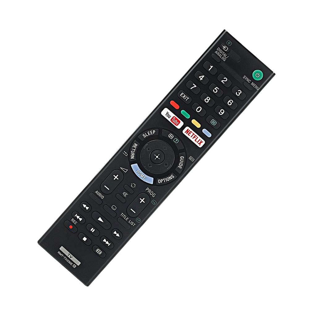 RMT-TX300E Remote Control for Sony RMTTX300E LED LCD Bravia Smart TV KDL-43WE750 KDL-43WE753 4K HDR Ultra HD Android TV