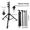 Adjustable Floor-Standing Tripod Microphone Stand for Outdoor and Indoor Use