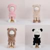 Toddler Cartoon Fleece Hat With Face Mask And Ear Protection For Winter