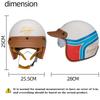 MT-5Helmet3C Certified electric vehicle half-face helmet for men and women with built-in goggles, riding helmet, electric scooter safety helmet,
