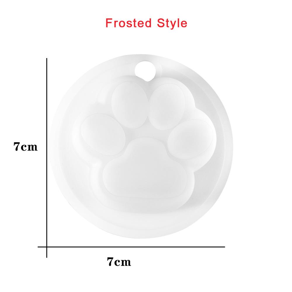 Cat Paw Pendant Silicone Mold Keychain Pendants Epoxy Resin Molds for DIY Epoxy Resin Crafting Mould Jewelry Making Crasfs