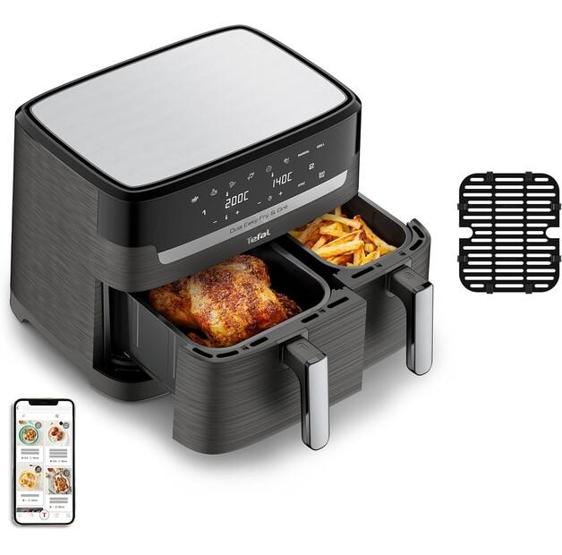 

Фритюрница Tefal EY905B Dual Easy Fry & Grill (EY905B10)