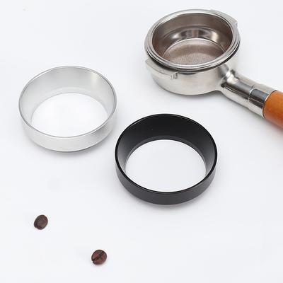 49MM Kaffee Dosierring Aluminiummaterial Silber Schwarz Farbe