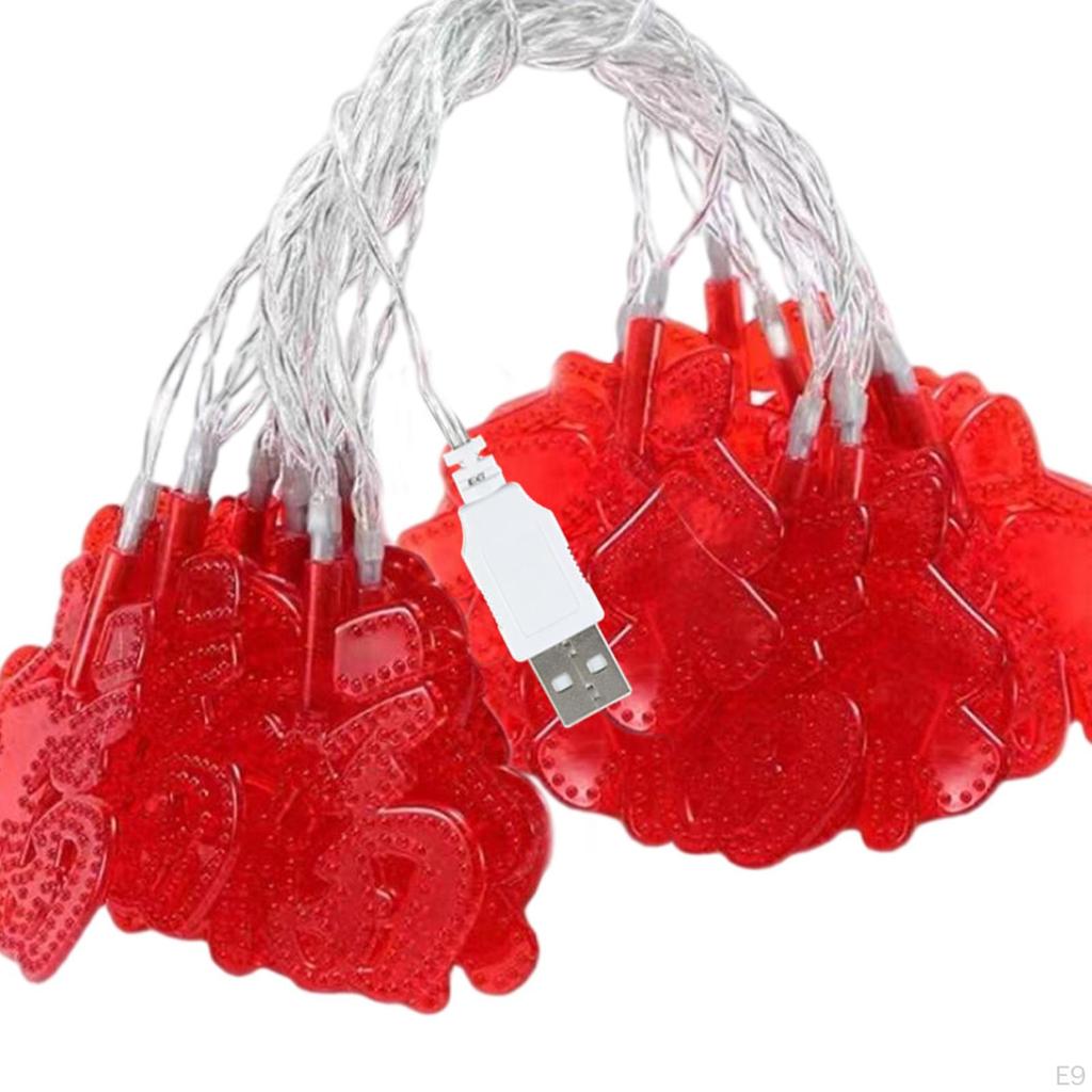 Year Party Hanging Lights for Indoor And Outdoor Decorative Ornaments