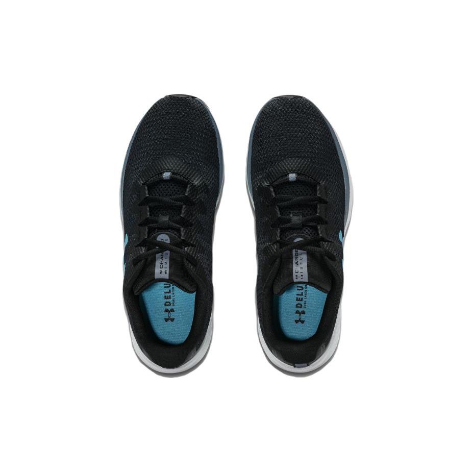 Мужские кроссовки Under Armour Charged Impulse 3 Black Teal Gravel 3025421-004 43 — фото 4